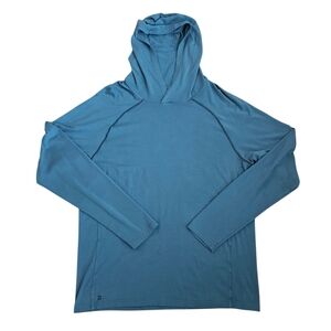 Tommy‎ John Mens Loungewear Blue Hoodie Sz LG Soft Cozy